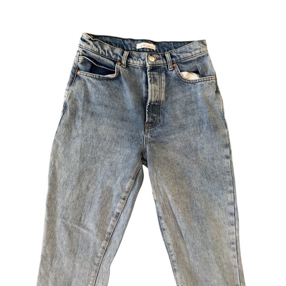 BETRO SIMONE Light Wash 100% Cotton Button Fly Jeans Size 28 - Picture 7 of 10